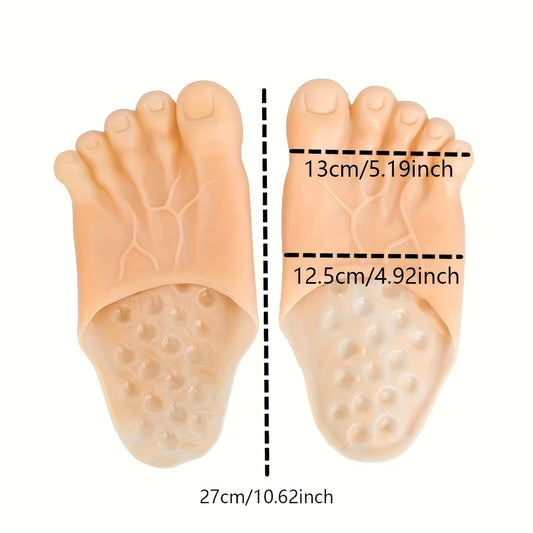 Giant Feet Slippers: Laughs & Comfort